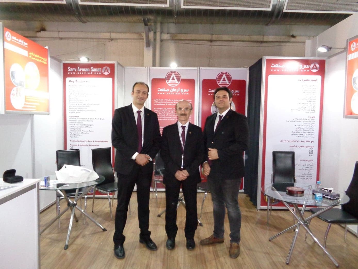 Sarv Arman Sanat exhibition stand